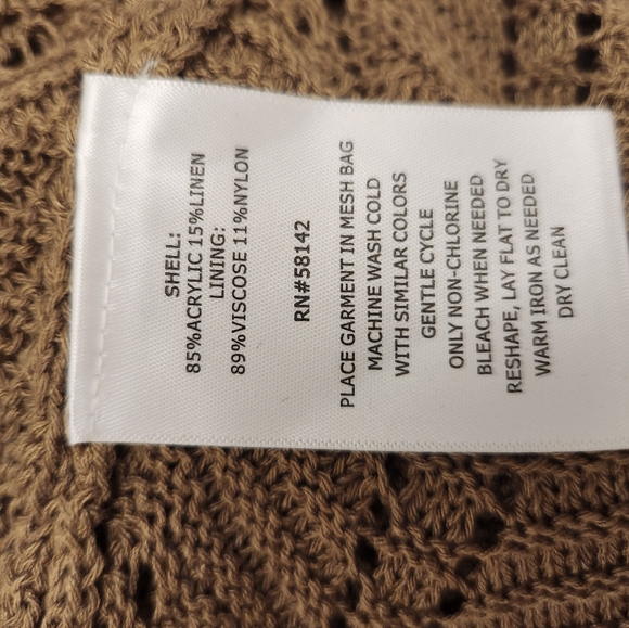 Luxely Wilder Sleeveless V-Neck Knit Midi Scalloped Hem  Summer Dresses - Picture 13 of 13